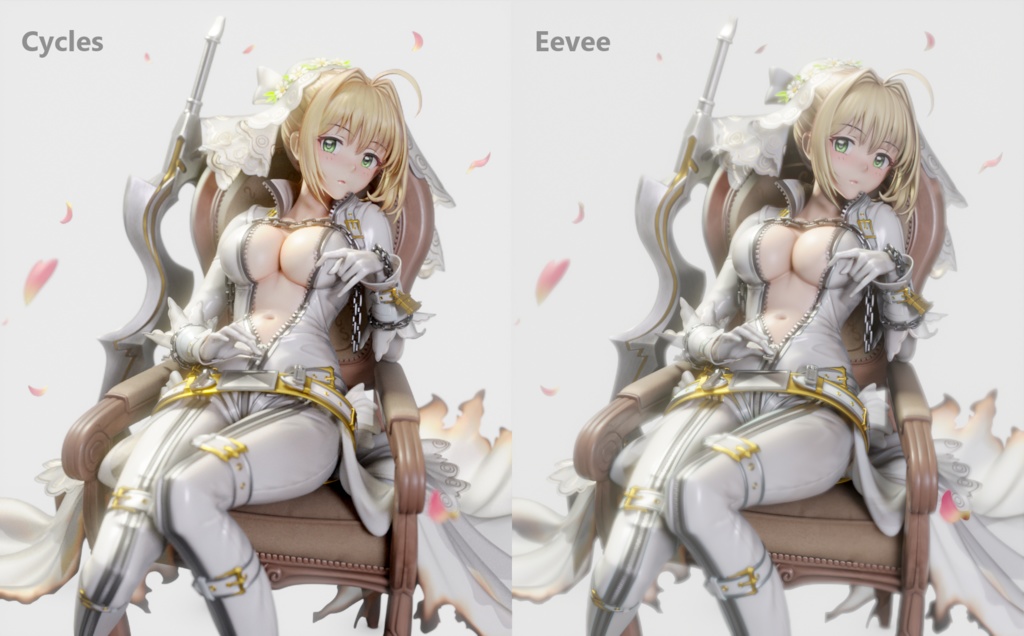 セイバー・ブライド (Saber Bride) (blend file)