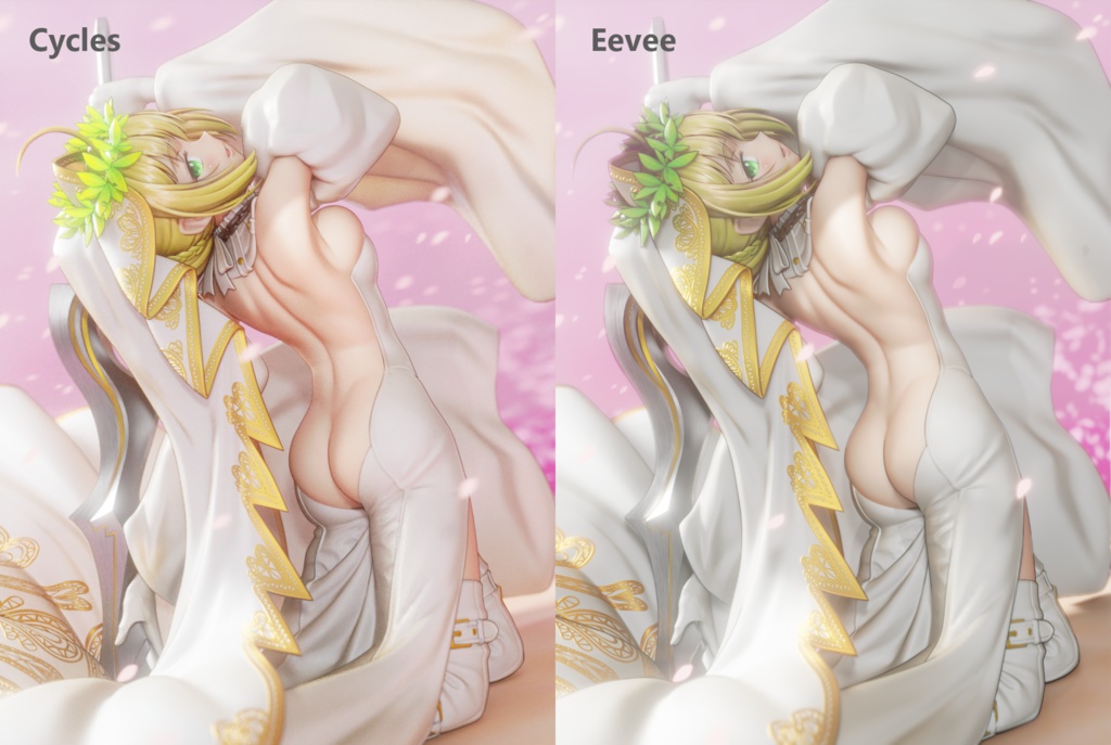 セイバー・ブライド 2 (Saber Bride 2) (blend file)