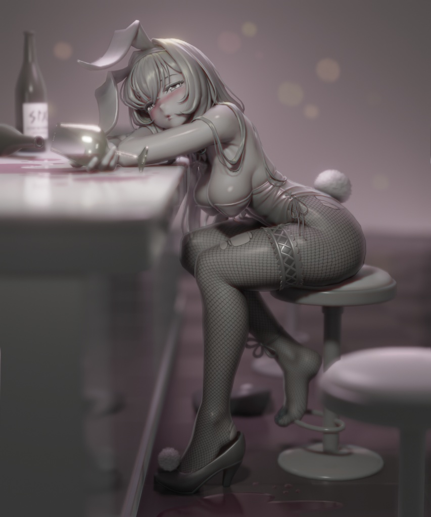 スカサハ (Scathach) (blend file)