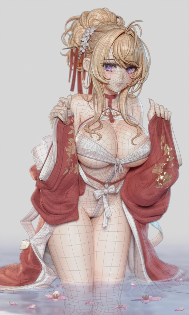 グロリアス (Glorious) (blend file)