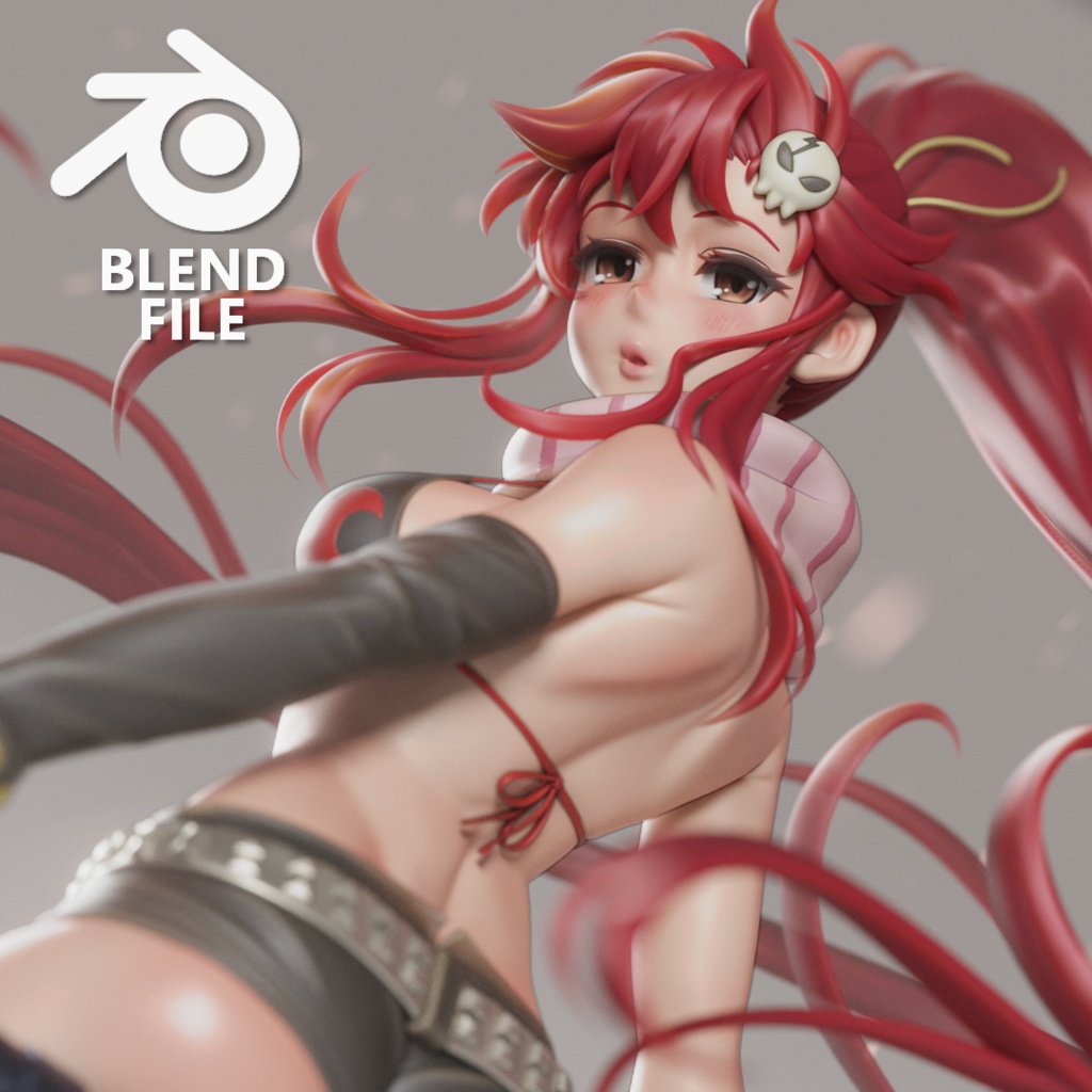 Yoko Littner (blend file)