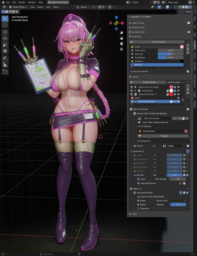 Florence Nightingale (blend file)