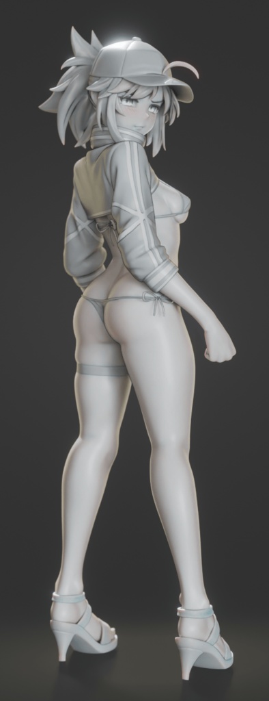 Mysterious Heroine XX (blend file)