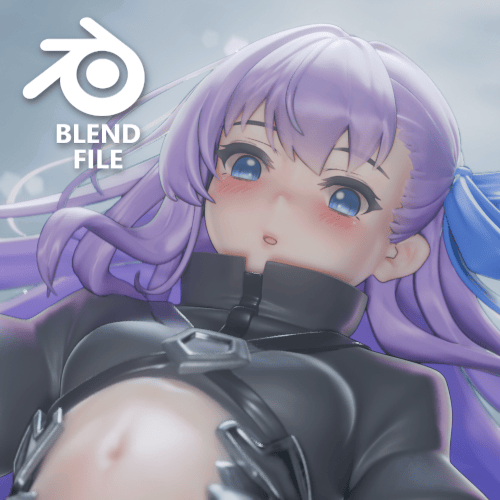 Meltryllis (blend file)
