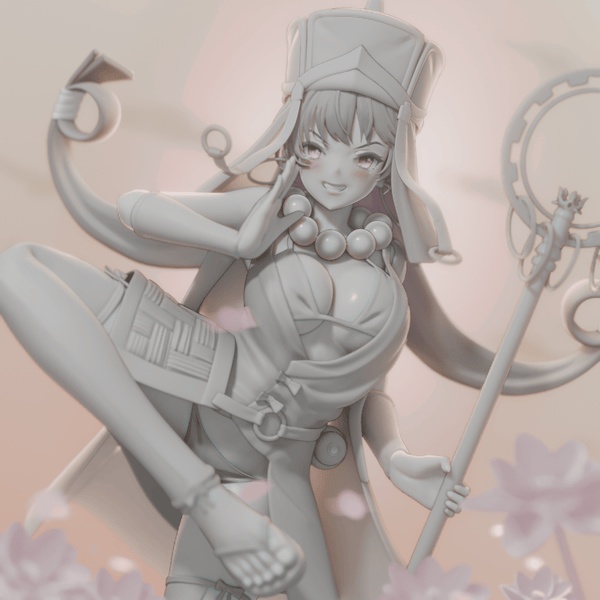 Xuanzang Sanzang (blend file)