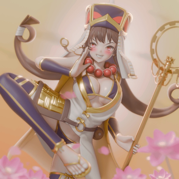 Xuanzang Sanzang (blend file)