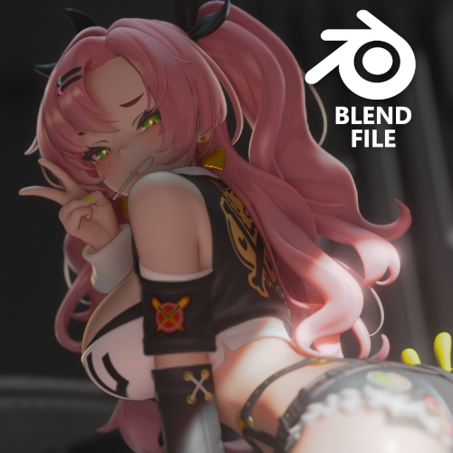 Nicole (blend file)