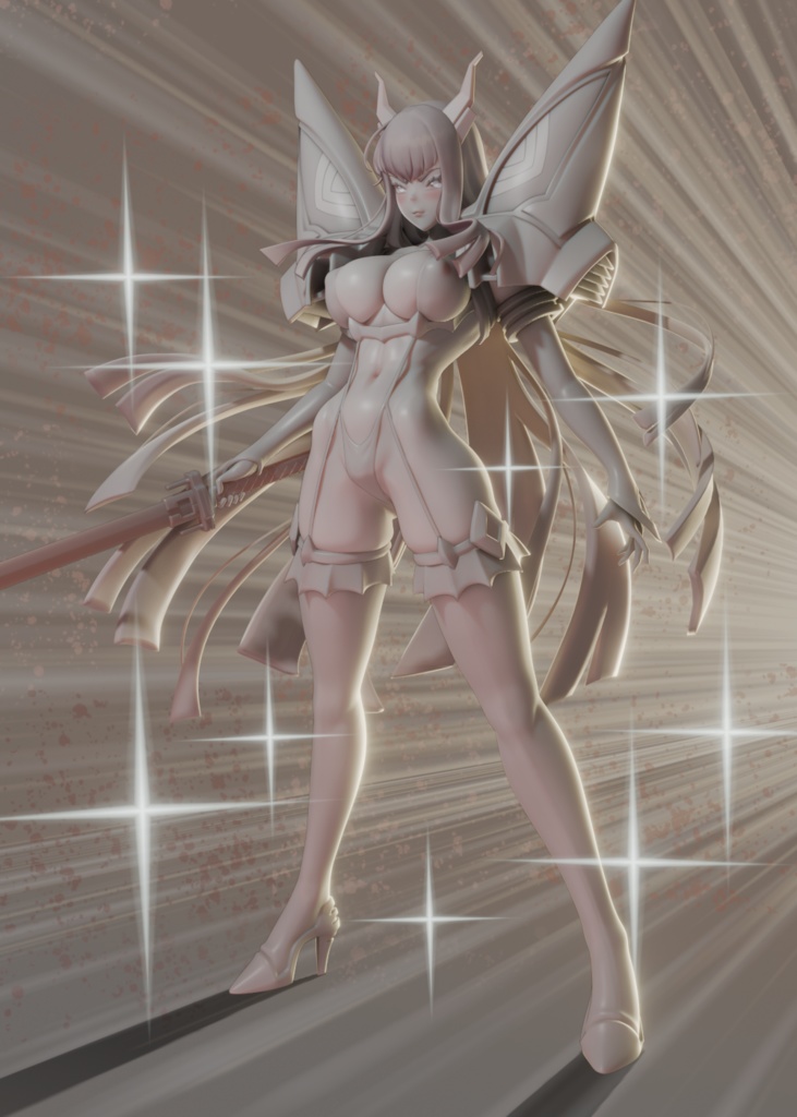 Kiryuuin Satsuki (blend file)