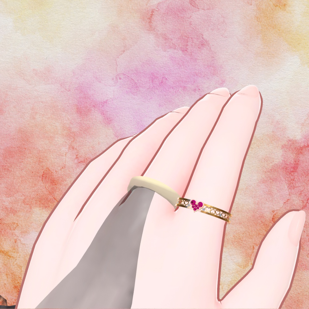 【heart ring】Monasterio de Amor店オリジナルグッズ