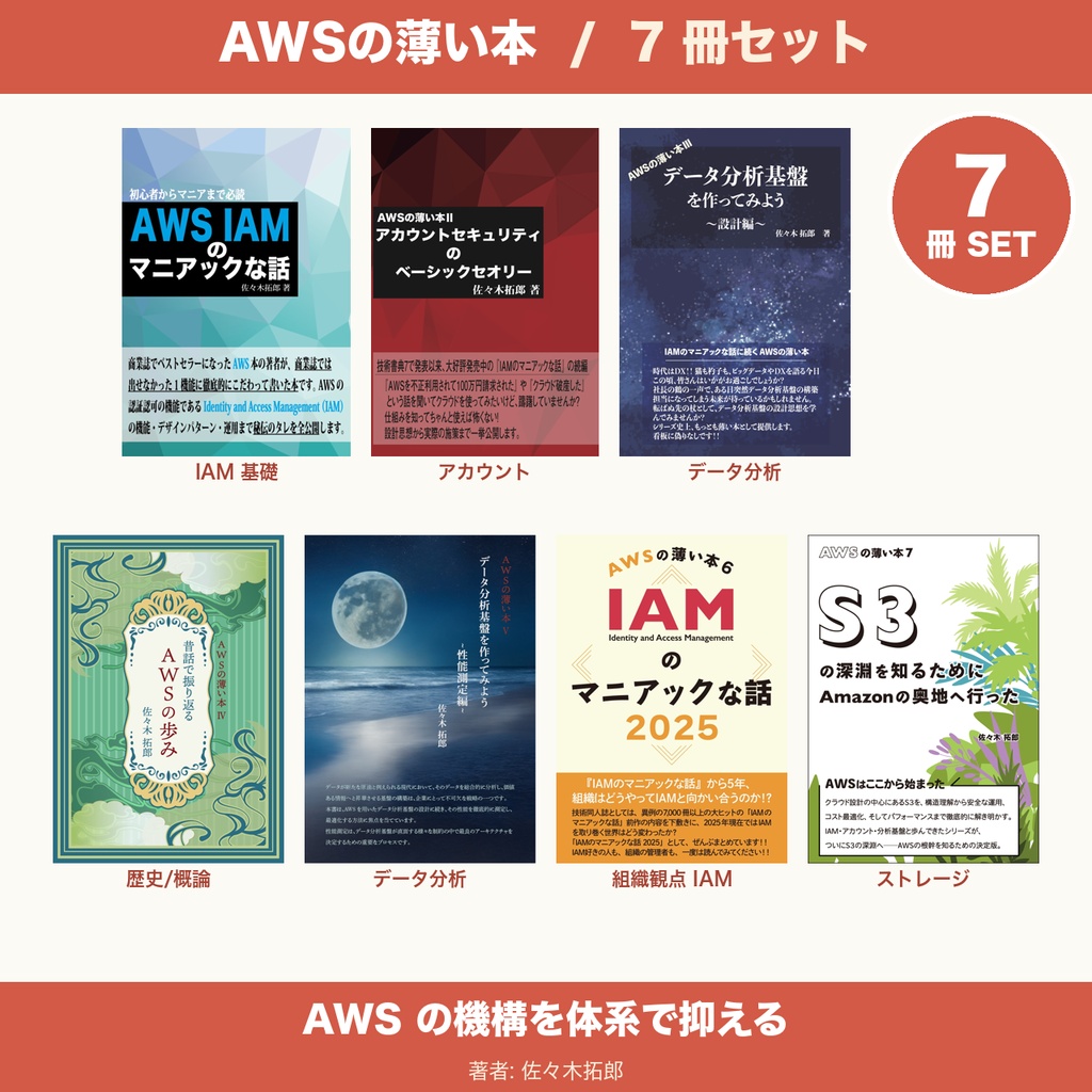 AWSの薄い本　全巻セット