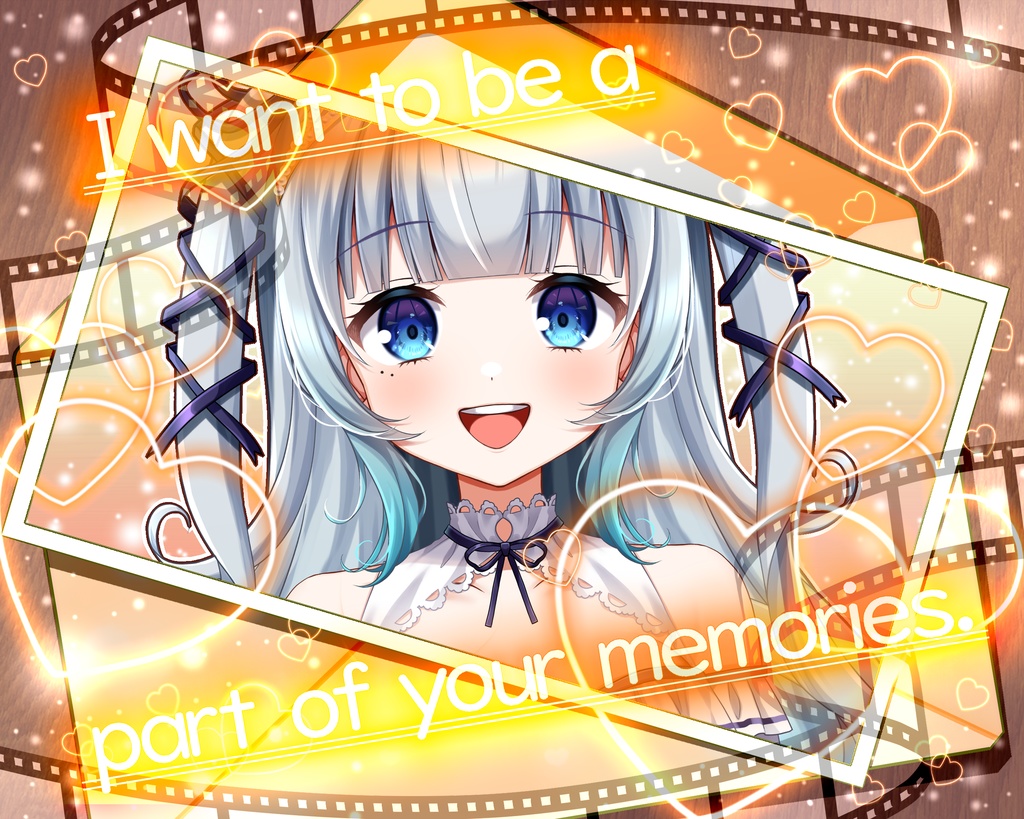 【VTuber・VLiver素材】フォトレター📷【君の思い出の一部になりたいな】