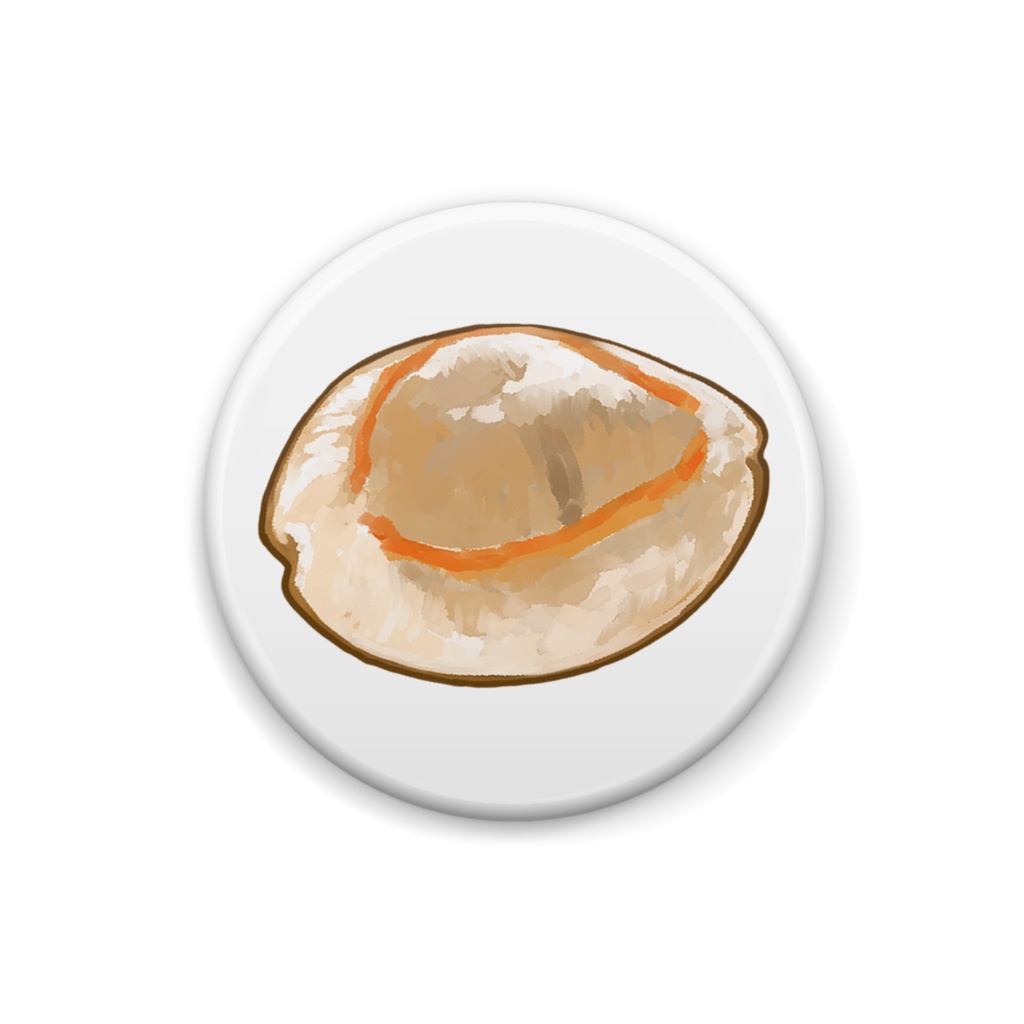 ハナビラダカラの缶バッチ