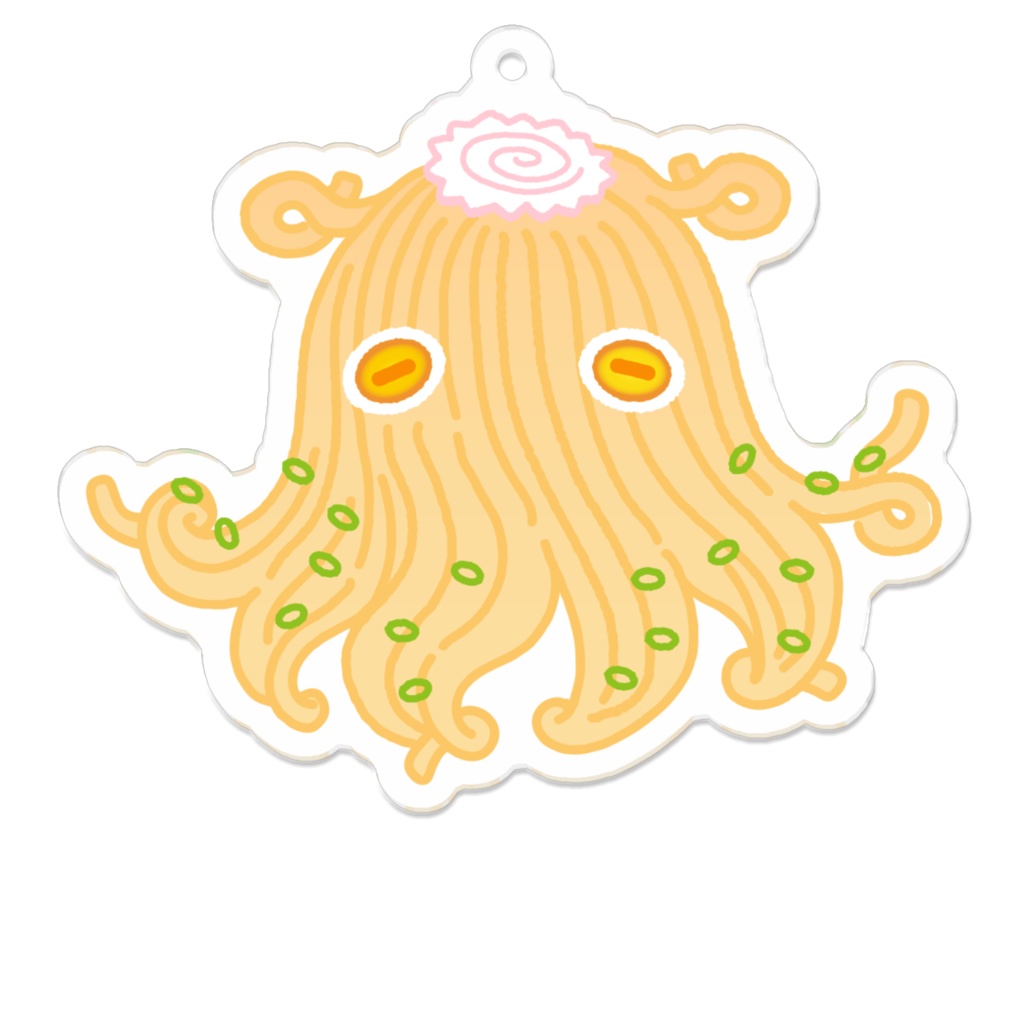 ラーメンダコちゃん　アクリルキーホルダー
