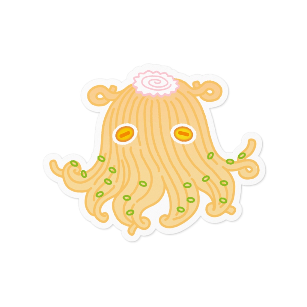 ラーメンダコちゃん　ステッカー