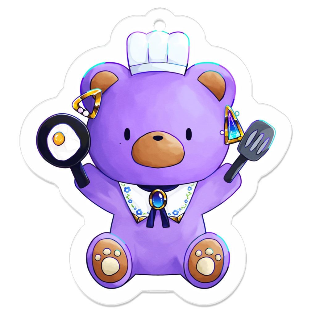 たけべあーアクリルキーホルダー