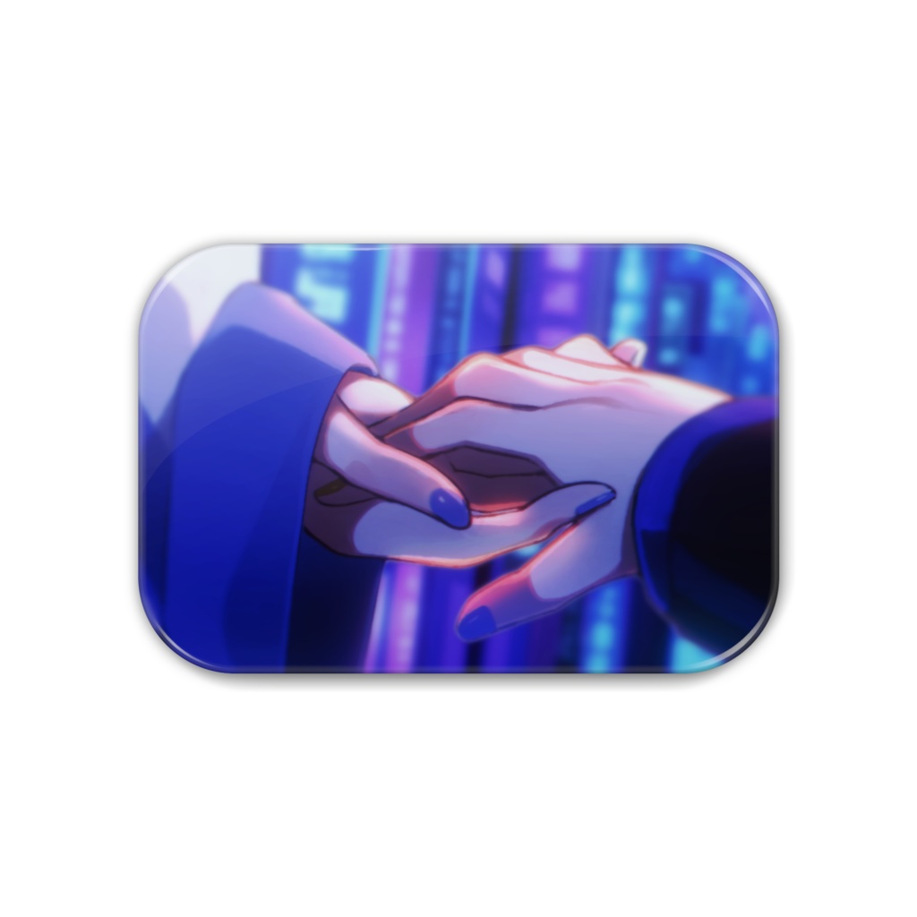 【誕生日記念2024】仲良しおててを繋ごう缶バッジ