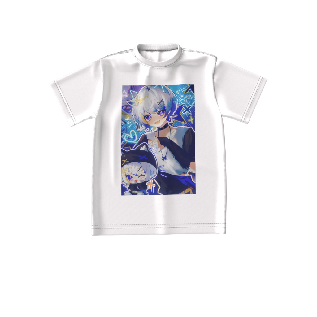 【誕生日記念2024】うらとのビッグシルエットTシャツ(白)