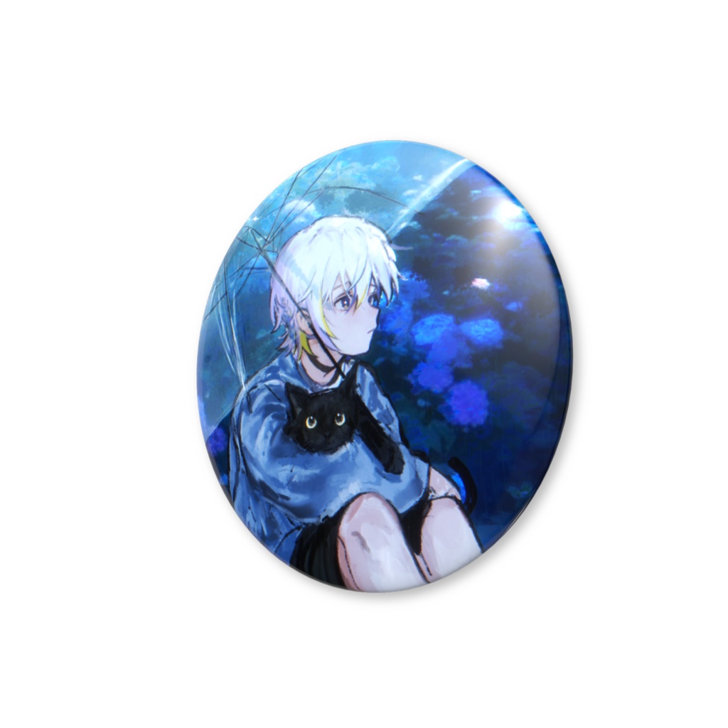 2周年おめでとうの缶バッジ