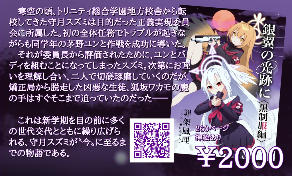 ブルーアーカイブ二次創作小説『銀翼の光跡に〈黒制服編〉』