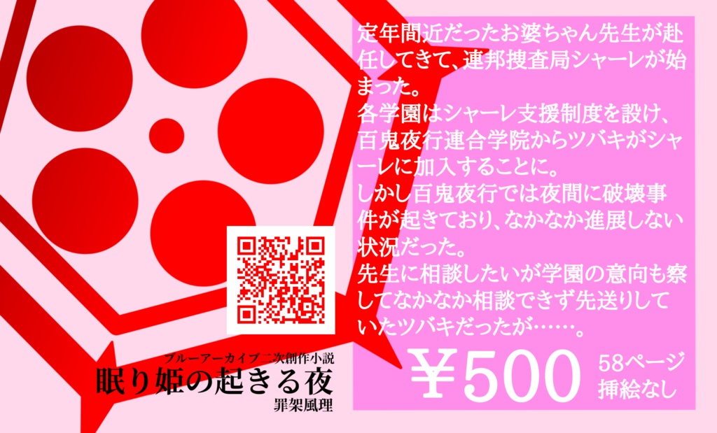 ブルーアーカイブ二次創作小説『眠り姫の起きる夜』