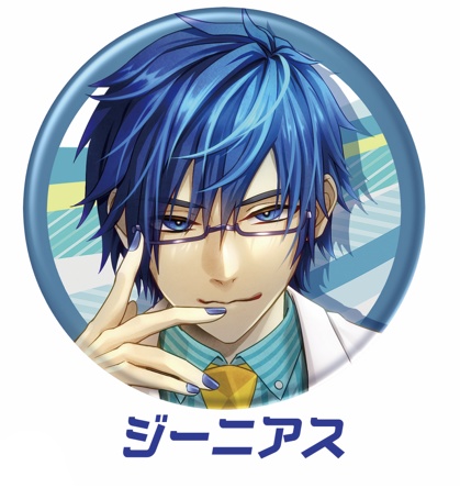 【VOCALOID】KAITO(スプラッシュスター) 缶バッジ