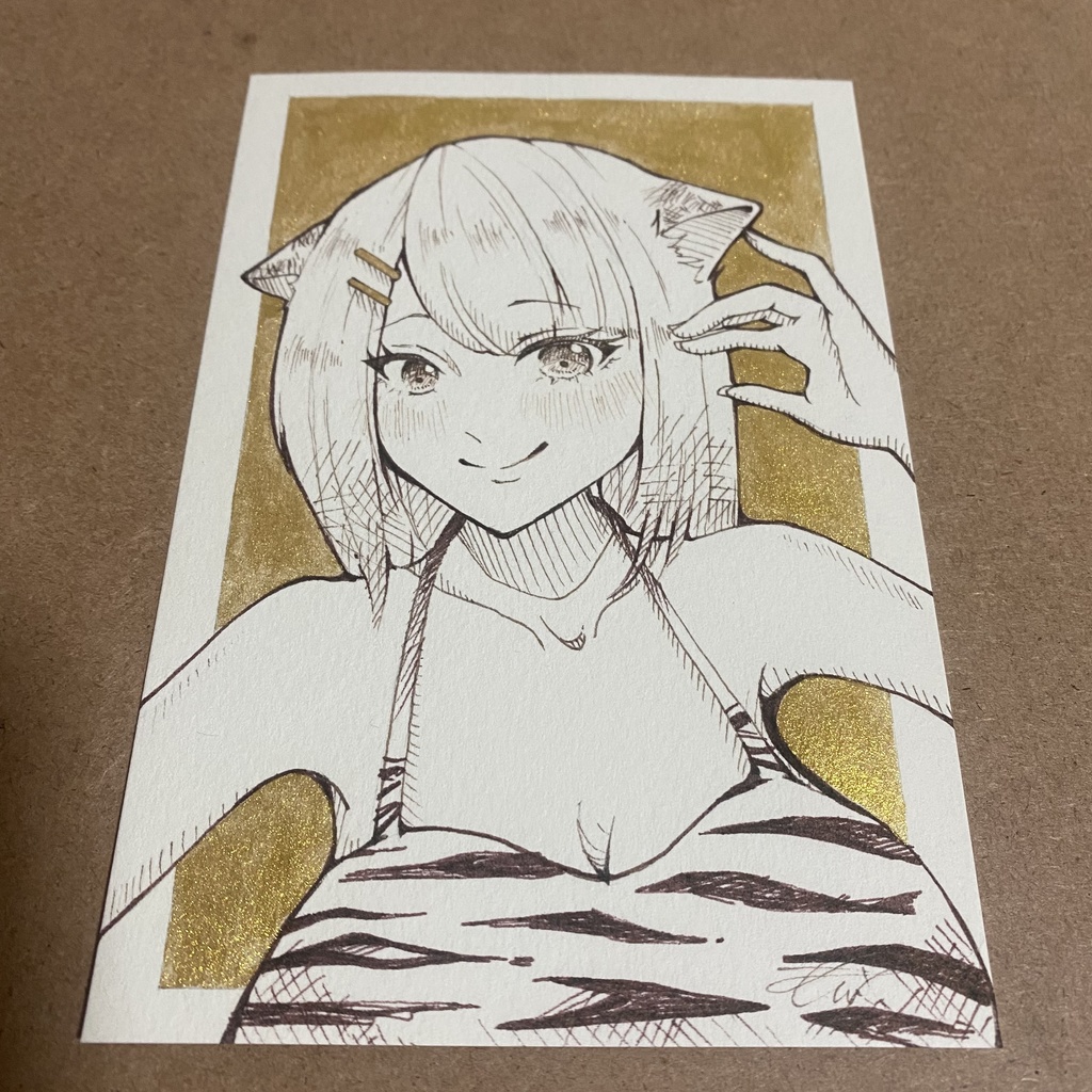 【原画】虎女子【創作】