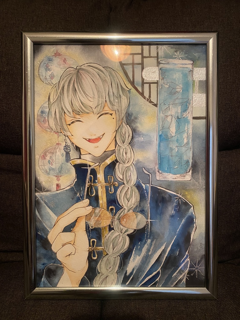 【原画】チャイナブルー