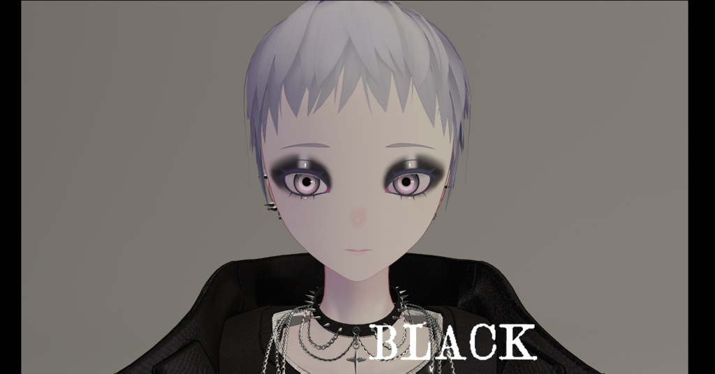 【無料/FREE】Pochi対応 ロック風カラーメイクテクスチャ【全9色】