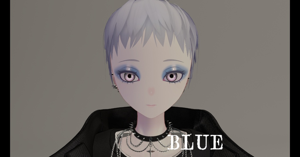 【無料/FREE】Pochi対応 ロック風カラーメイクテクスチャ【全9色】