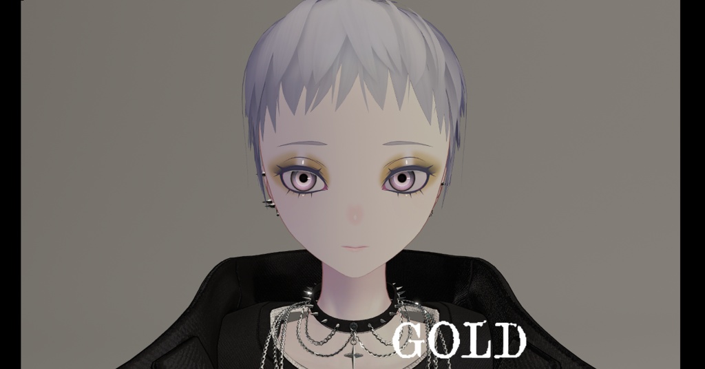 【無料/FREE】Pochi対応 ロック風カラーメイクテクスチャ【全9色】