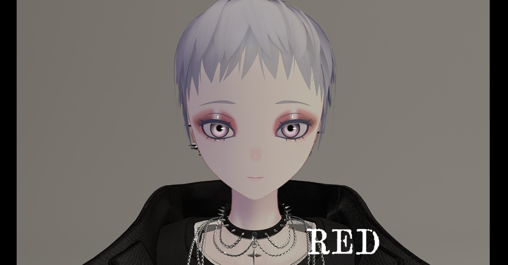 【無料/FREE】Pochi対応 ロック風カラーメイクテクスチャ【全9色】