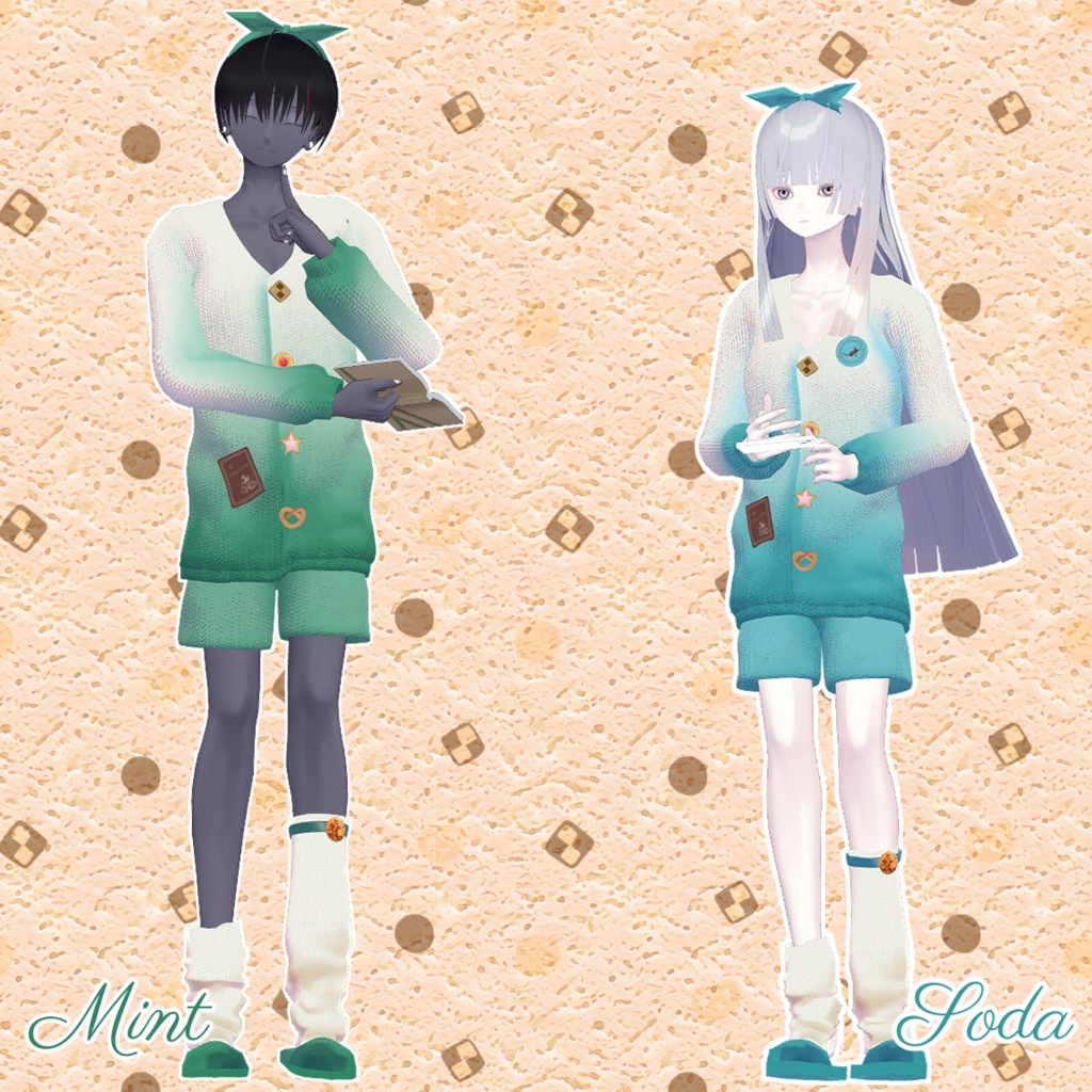 【6アバター対応】CrispyRoomWear クリスピールームウェア