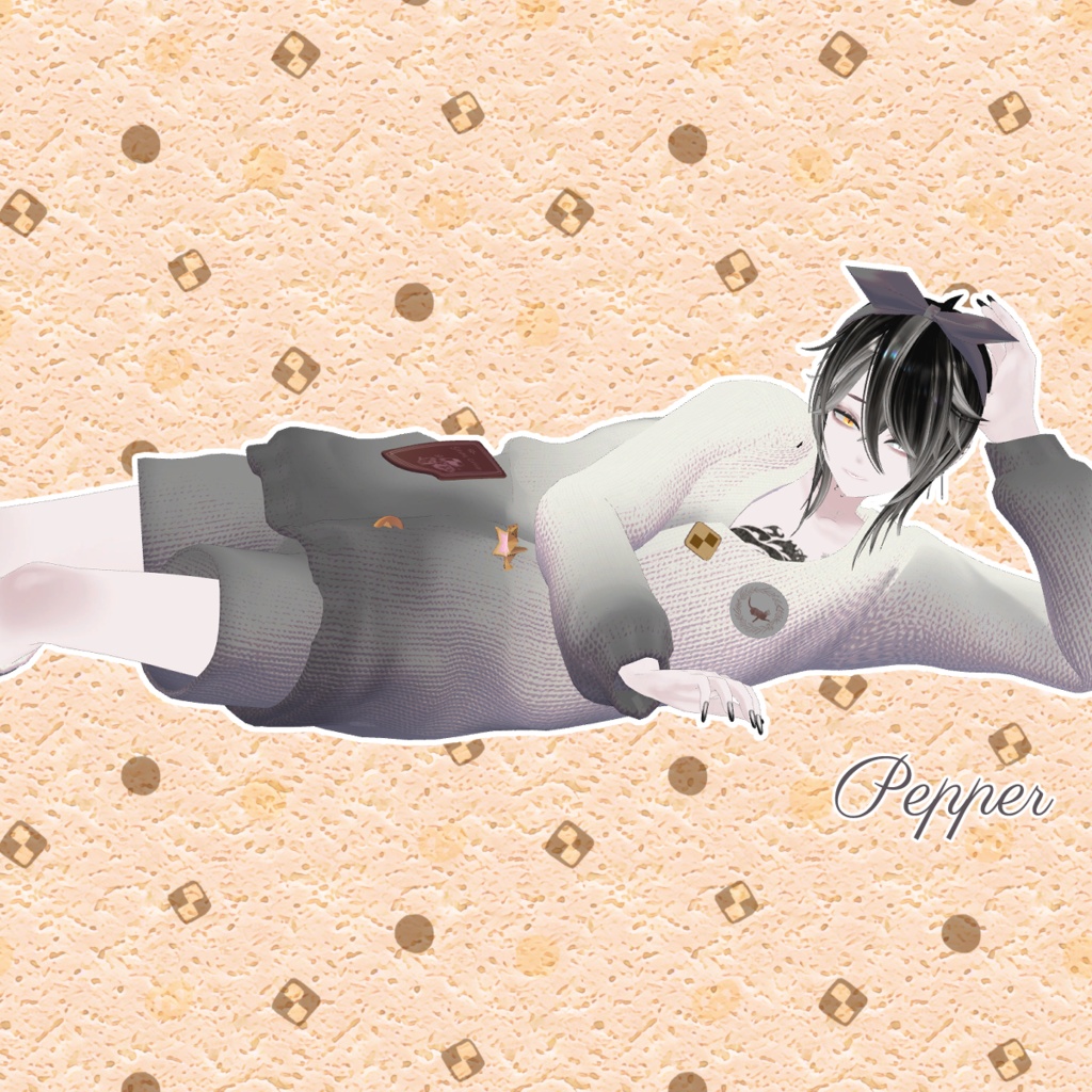 【6アバター対応】CrispyRoomWear クリスピールームウェア