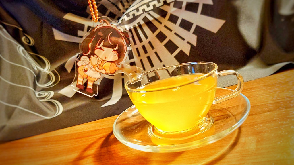 なんにでもはちみつをかける絵堂めおアクリルスタンドキーホルダー