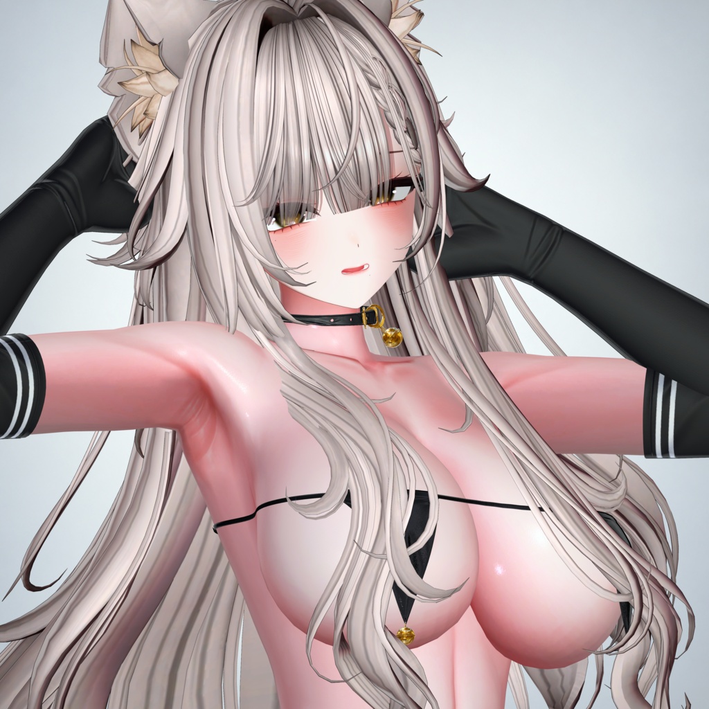 ✩ミルティナお姉ちゃん blendshape+bodyscale+animation✩