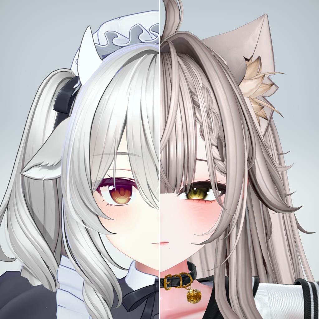 ✩ミルティナお姉ちゃん blendshape+bodyscale+animation✩