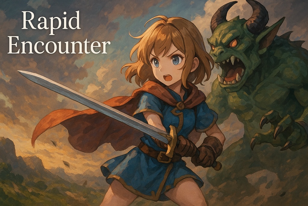【フリーBGM素材】戦闘に使えそうなファンタジー風「Rapid Encounter」