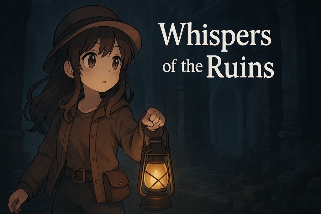 【フリーBGM素材】遺跡探索に使えそうなファンタジー風「Whispers of the Ruins」