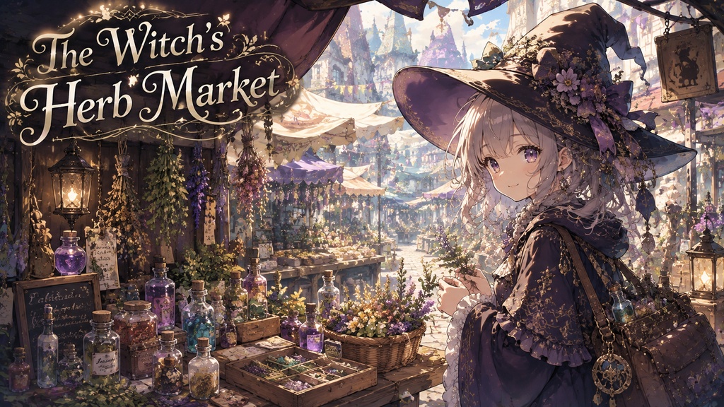 The Witch's Herb Market