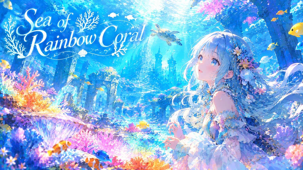 Sea of Rainbow Coral