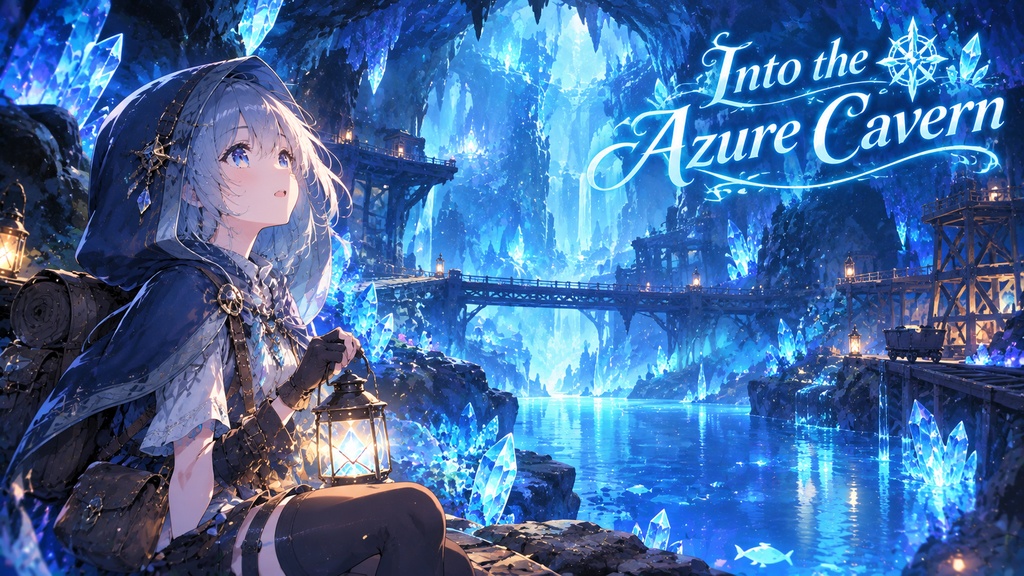 Into the Azure Cavern