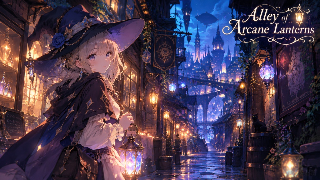 Alley of Arcane Lanterns