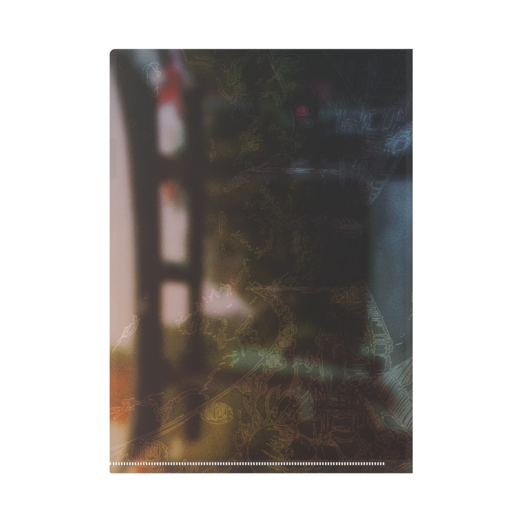 クリアファイル(彼岸花)