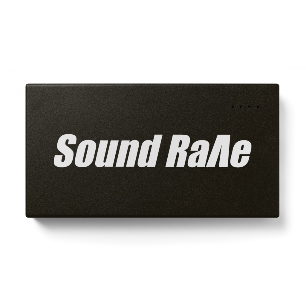 Sound Rave ロゴモバイルバッテリー