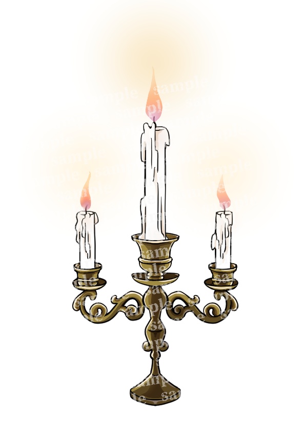 燭台素材