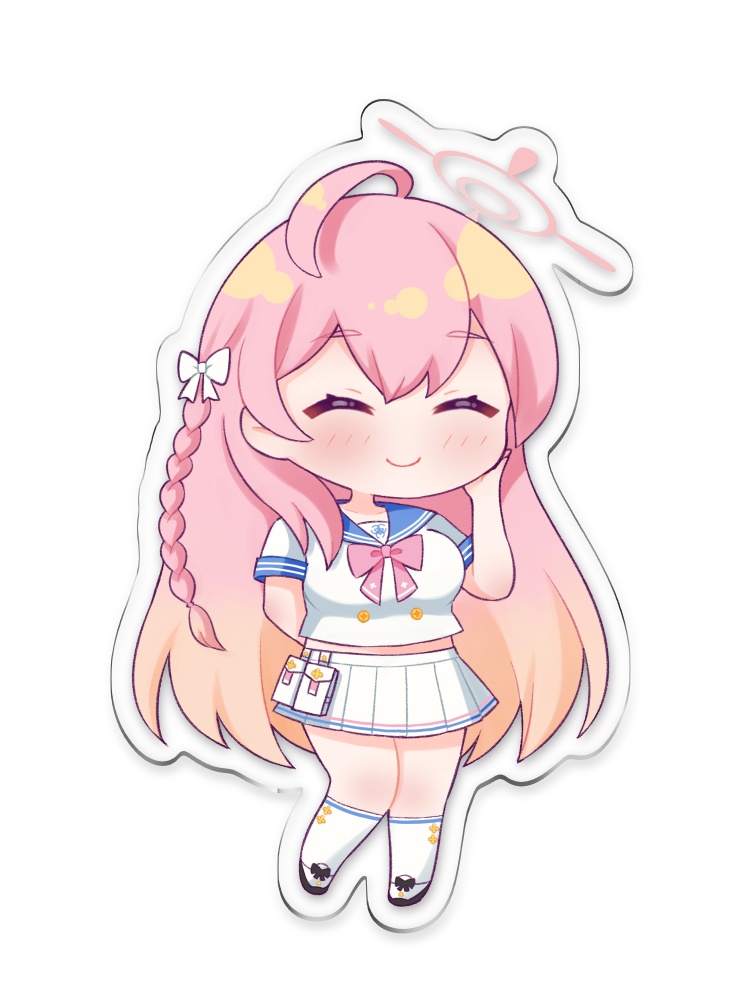 補習授業部 ブルアカアクリルキーホルダー(55mmサイズ)