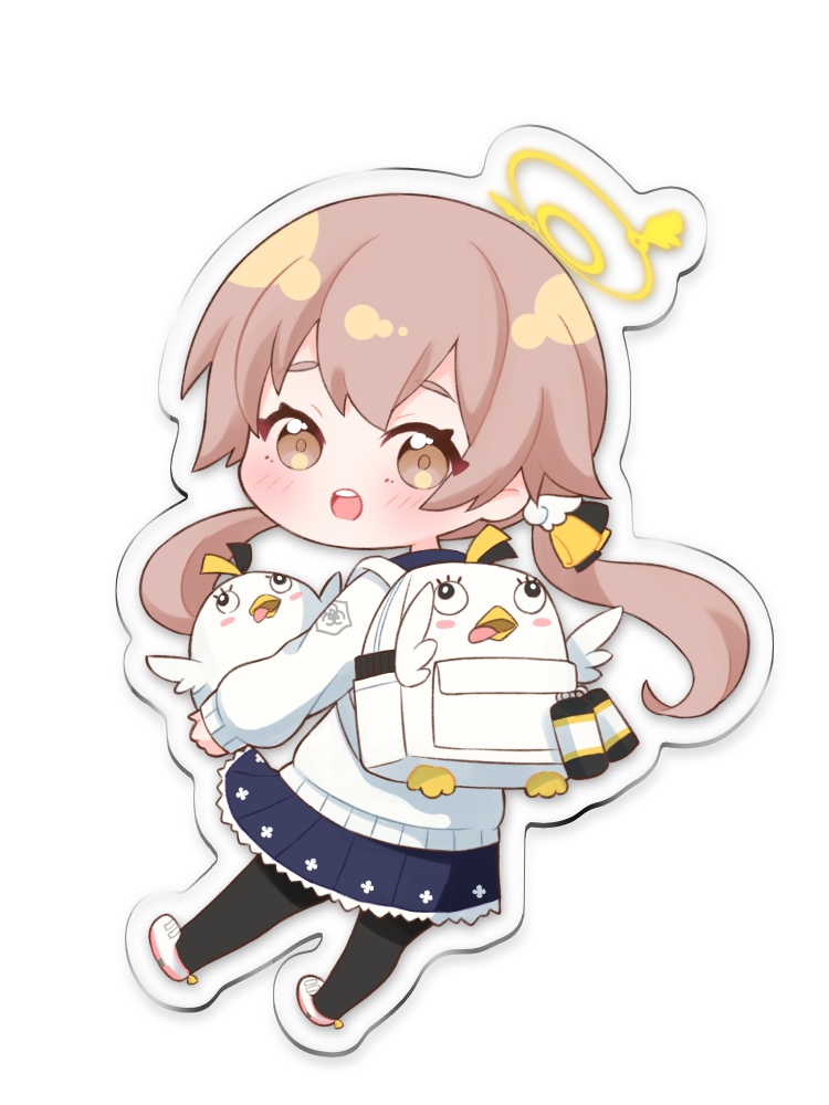 補習授業部 ブルアカアクリルキーホルダー(55mmサイズ)