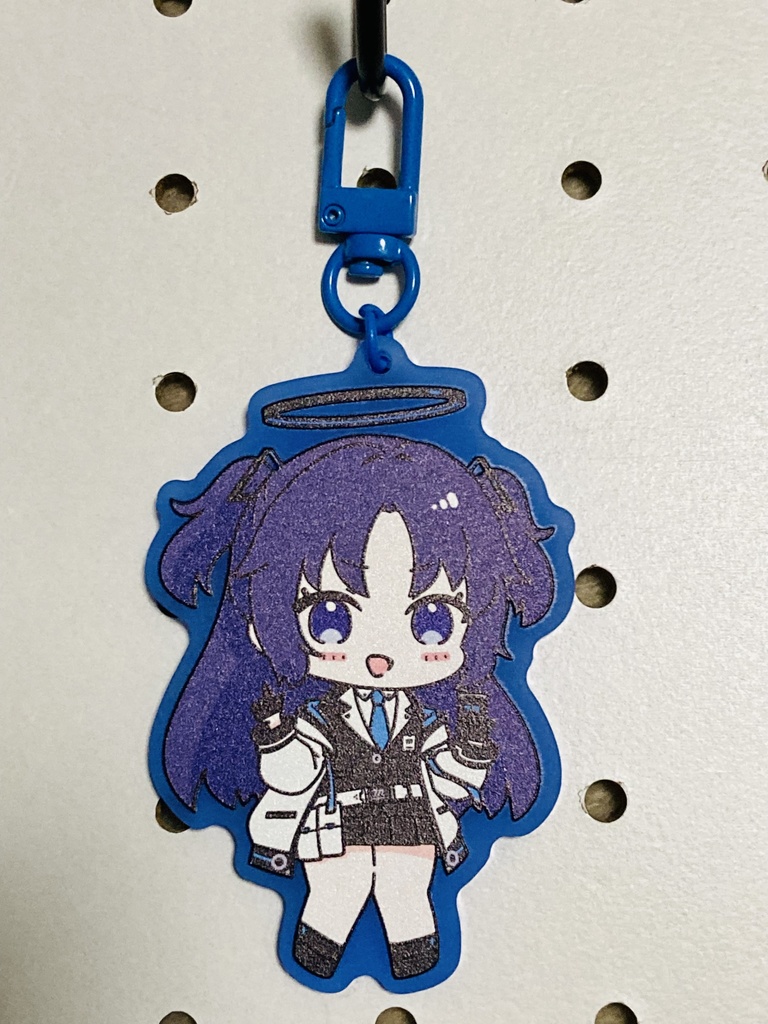 カラーアクリルキーホルダー(約75mmサイズ)