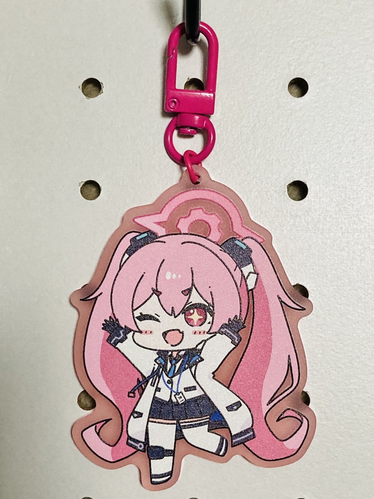 カラーアクリルキーホルダー(約75mmサイズ)