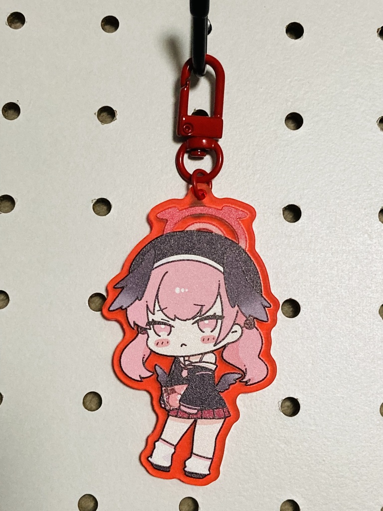 カラーアクリルキーホルダー(約75mmサイズ)